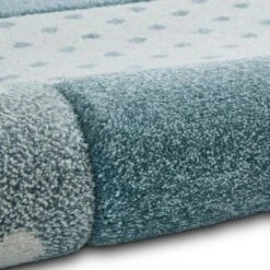 Blue Moons And Stars Dot Rug -IT Luggage Kids Sales Store 1000161031 alt07