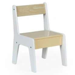 Kids Noa Table And Chairs Set, White Natural -IT Luggage Kids Sales Store 1000180809 alt04