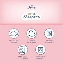 Fogarty Little Sleepers Soft Touch 4 Tog All Seasons Cot Bed Duvet & Pillow Set -IT Luggage Kids Sales Store 30249396 alt03