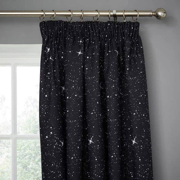 Star Wars Thermal Blackout Pencil Pleat Curtains 1 Star Wars Thermal Blackout Pencil Pleat Curtains