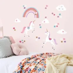 Glitter Unicorn Wall Sticker