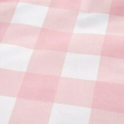Gingham Pink Duvet Cover And Pillowcase Set -IT Luggage Kids Sales Store 30608078 alt04