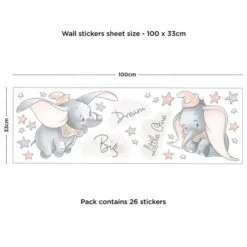 Disney Dumbo Wall Stickers -IT Luggage Kids Sales Store 30647871 alt09