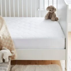 Fogarty Little Sleepers Forever Fresh Antibacterial Cotton Mattress Protector