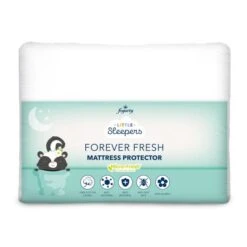 Fogarty Little Sleepers Forever Fresh Antibacterial Cotton Mattress Protector -IT Luggage Kids Sales Store 30656483 alt03