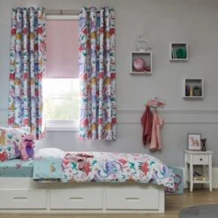 Dinosaur Thermal Blackout Eyelet Curtains -IT Luggage Kids Sales Store 30668203 alt03