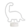 Green Dinosaur Neon Table Lamp