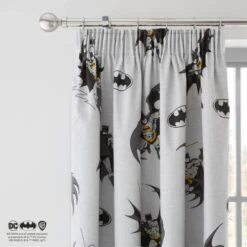 Batman Blackout Pencil Pleat Curtains