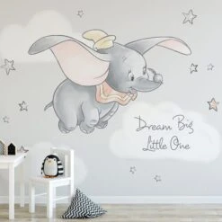 Disney Dumbo Wall Mural -IT Luggage Kids Sales Store 30706342