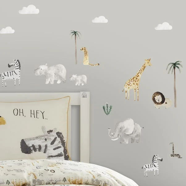 Safari Natural Medium Wall Stickers 3 Safari Natural Medium Wall Stickers - Image 3