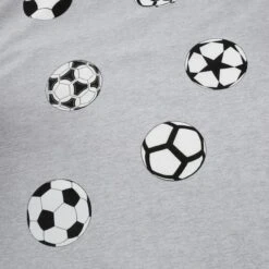 Football Grey And White Reversible Duvet Cover And Pillowcase Set -IT Luggage Kids Sales Store 30732458 alt05