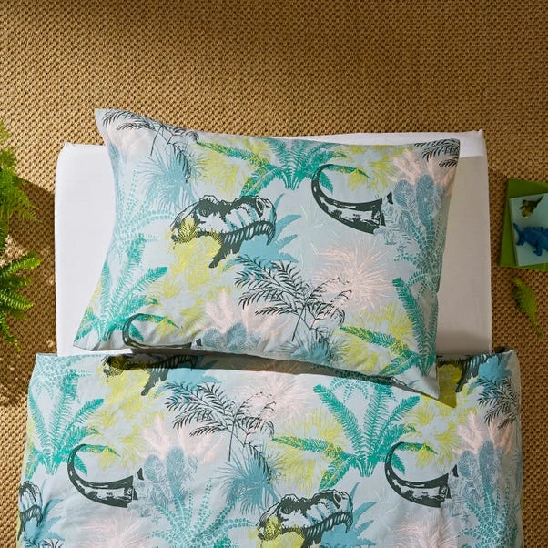 All About T-Rex 100% Cotton Duvet Cover And Pillowcase Set 3 All About T-Rex 100% Cotton Duvet Cover And Pillowcase Set - Image 3