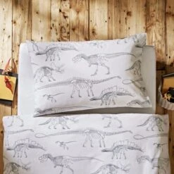 Fossil Forager 100% Cotton Duvet Cover And Pillowcase Set -IT Luggage Kids Sales Store 30747591 alt03