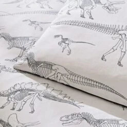 Fossil Forager 100% Cotton Duvet Cover And Pillowcase Set -IT Luggage Kids Sales Store 30747591 alt04