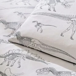 Fossil Forager 100% Cotton Duvet Cover And Pillowcase Set -IT Luggage Kids Sales Store 30747592 alt04