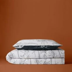 Fossil Forager 100% Cotton Duvet Cover And Pillowcase Set -IT Luggage Kids Sales Store 30747593 alt06