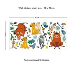 Disney The Lion King Wall Stickers -IT Luggage Kids Sales Store 30757418 alt09