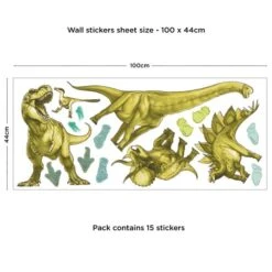 All About Dinosaurs Wall Stickers -IT Luggage Kids Sales Store 30757430 alt09