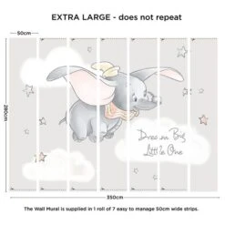 Disney Dumbo Wall Mural -IT Luggage Kids Sales Store 30764167 alt02