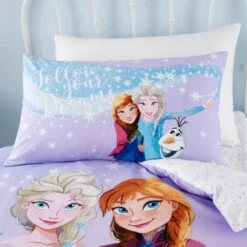 Disney Frozen Duvet Cover And Pillowcase Set -IT Luggage Kids Sales Store 30768156 alt02