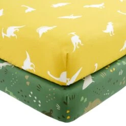 Dino Pack Of 2 Fitted Sheets -IT Luggage Kids Sales Store 30768183 alt02