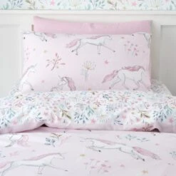 Unicorn Enchanted Duvet Cover And Pillowcase Set -IT Luggage Kids Sales Store 30768187 alt01