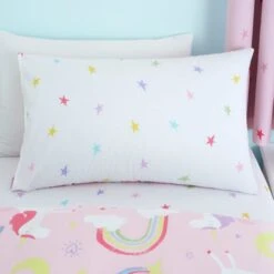 Unicorn Stars Duvet Cover And Pillowcase Twin Pack Set -IT Luggage Kids Sales Store 30768193 alt04