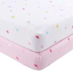 Unicorn Stars Pack Of 2 Fitted Sheets -IT Luggage Kids Sales Store 30768195 alt02