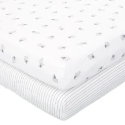 Pack Of 2 Counting Sheep Cotton Fitted Sheets -IT Luggage Kids Sales Store 30792034 alt02