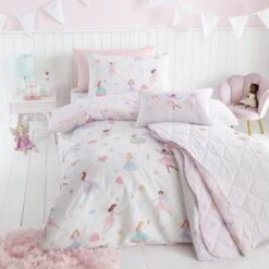 Meadow Fairies Duvet Cover And Pillowcase Set -IT Luggage Kids Sales Store 30792055