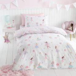 Meadow Fairies Duvet Cover And Pillowcase Set -IT Luggage Kids Sales Store 30792056 alt01