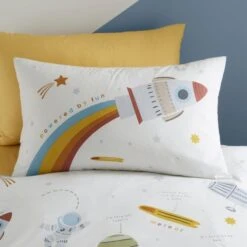 Outer Space Duvet Cover And Pillowcase Set -IT Luggage Kids Sales Store 30792065 alt02