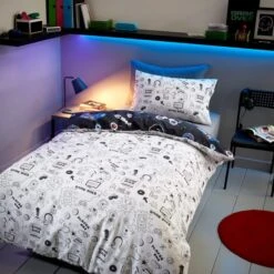 Game Over Duvet Cover And Pillowcase Set -IT Luggage Kids Sales Store 30792085 alt01