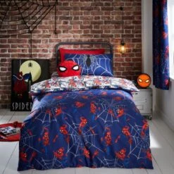 Marvel Spider-Man Navy Duvet Cover And Pillowcase Set