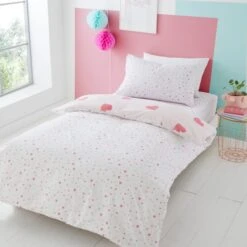 Love Hearts Duvet Cover And Pillowcase Set -IT Luggage Kids Sales Store 30792108 alt01