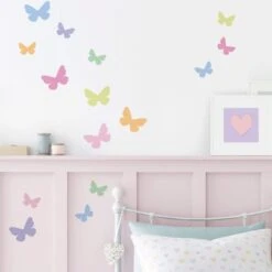 Butterflies Small Wall Sticker -IT Luggage Kids Sales Store 30796949 alt02