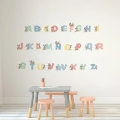 Disney Mickey Mouse Alphabet Medium Wall Sticker -IT Luggage Kids Sales Store 30796961 alt03