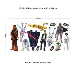 Star Wars Small Wall Sticker -IT Luggage Kids Sales Store 30796986 alt09