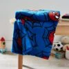Disney Marvel Spider-Man Blue Fleece Blanket