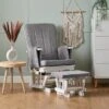 Obaby Deluxe Reclining Glider Chair And Stool