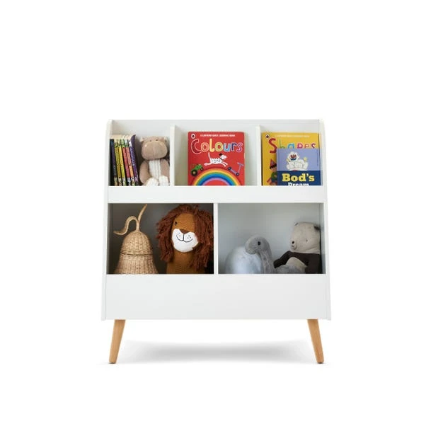 Obaby Maya Toy Storage Box, White & Natural 2 Obaby Maya Toy Storage Box, White & Natural - Image 2