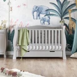 Obaby Stamford Luxe Cot Bed Pine