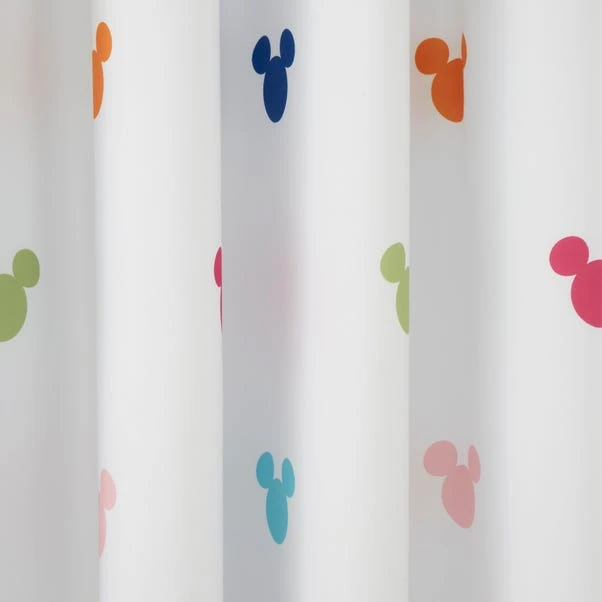 Disney Mickey Mouse Rainbow Blackout Eyelet Curtains 3 Disney Mickey Mouse Rainbow Blackout Eyelet Curtains - Image 3