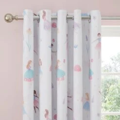 Meadow Fairies Blackout Eyelet Curtains -IT Luggage Kids Sales Store 30826461