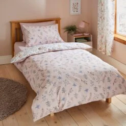 Woodland Reversible Pink Duvet And Pillowcase Set -IT Luggage Kids Sales Store 30826534 alt02
