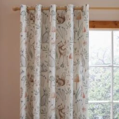 Woodland Blackout Eyelet Curtains -IT Luggage Kids Sales Store 30826537