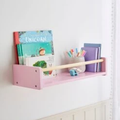 Kids Pippa Wall Bookshelf, 50cm 24 Kids Pippa Wall Bookshelf, 50cm -IT Luggage Kids Sales Store 30834469