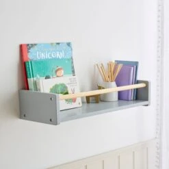 Kids Pippa Wall Bookshelf, 50cm