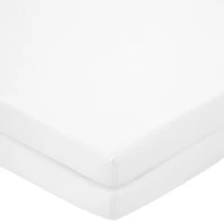 Pack Of 2 Pure Cotton Toddler Fitted Sheets -IT Luggage Kids Sales Store 30846835