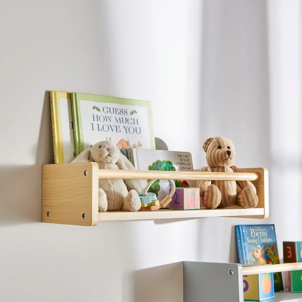 Kids Pippa Wall Bookshelf, 50cm 10 Kids Pippa Wall Bookshelf, 50cm - Image 10